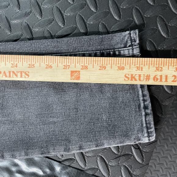 Old Navy Jeans Mens 30x32 Gray Black Slim Built-In Flex Distressed Stretch Denim - Picture 6 of 7